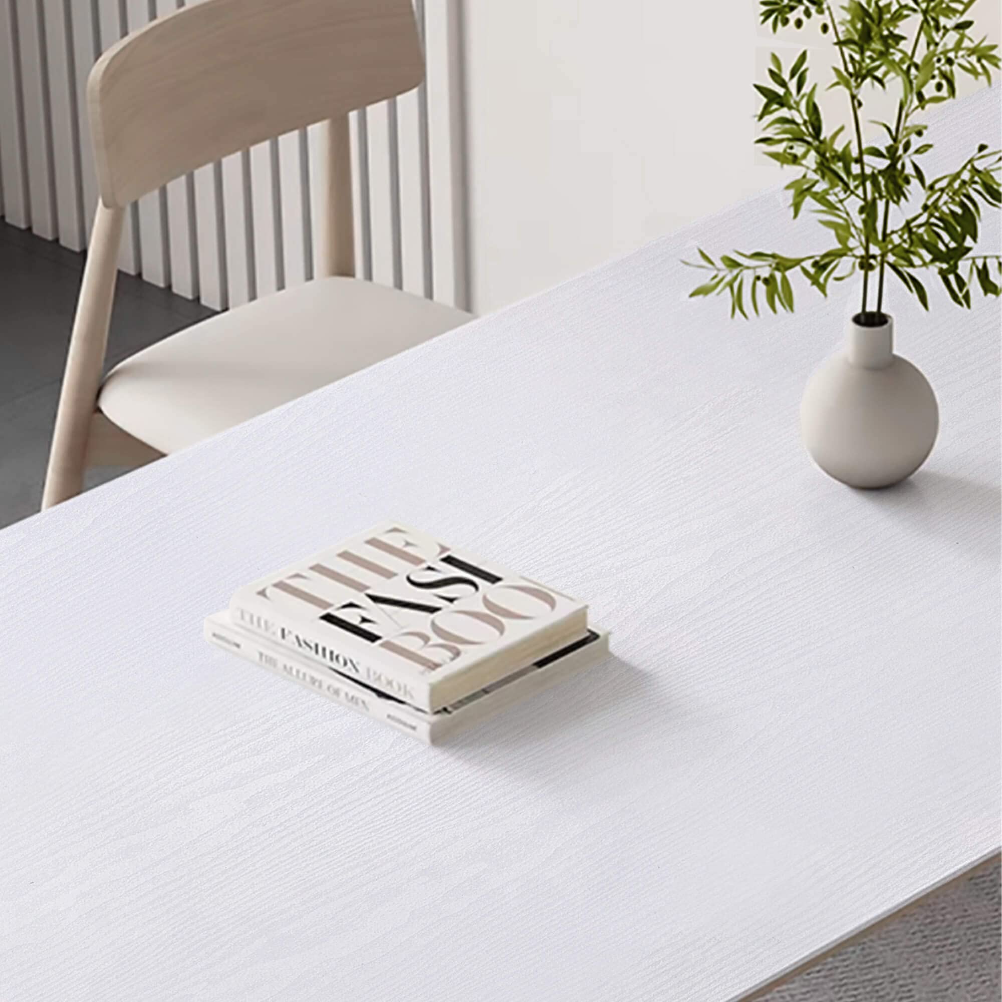 Heroad wallpaper surface on a countertop for a refreshed look.