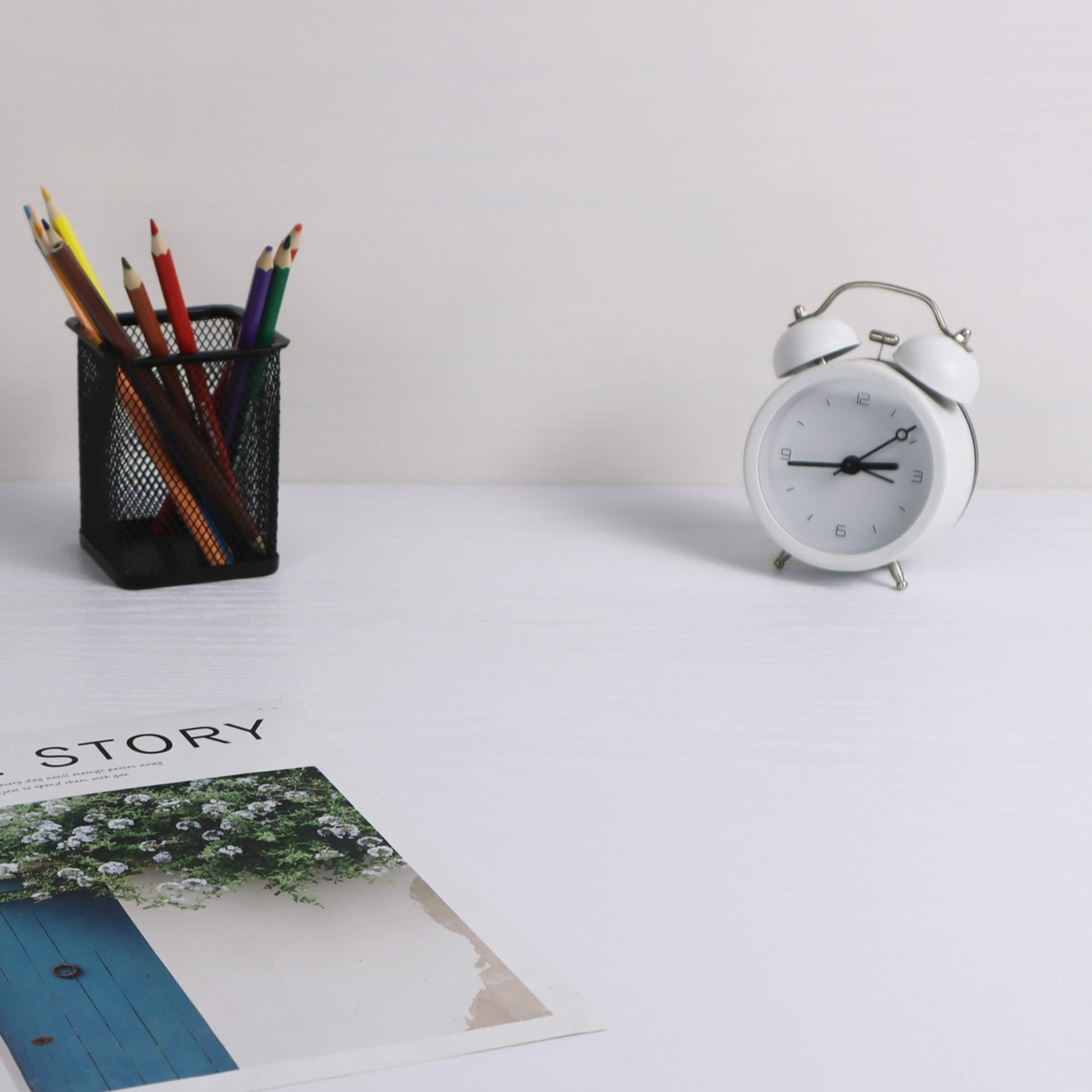 Heroad white wood wallpaper refreshes kitchens and storage.