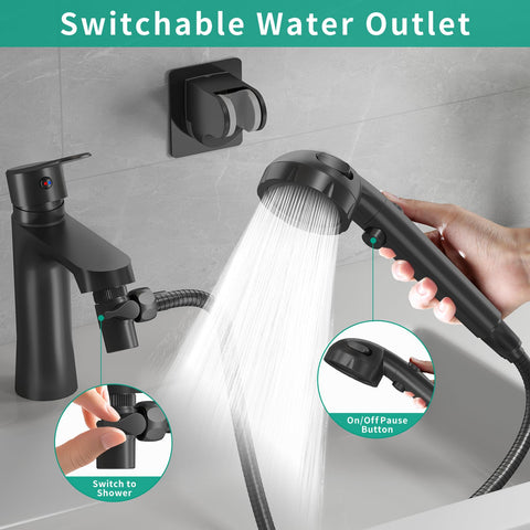 Five adapter sizes for universal faucet compatibility on HEROBAI device