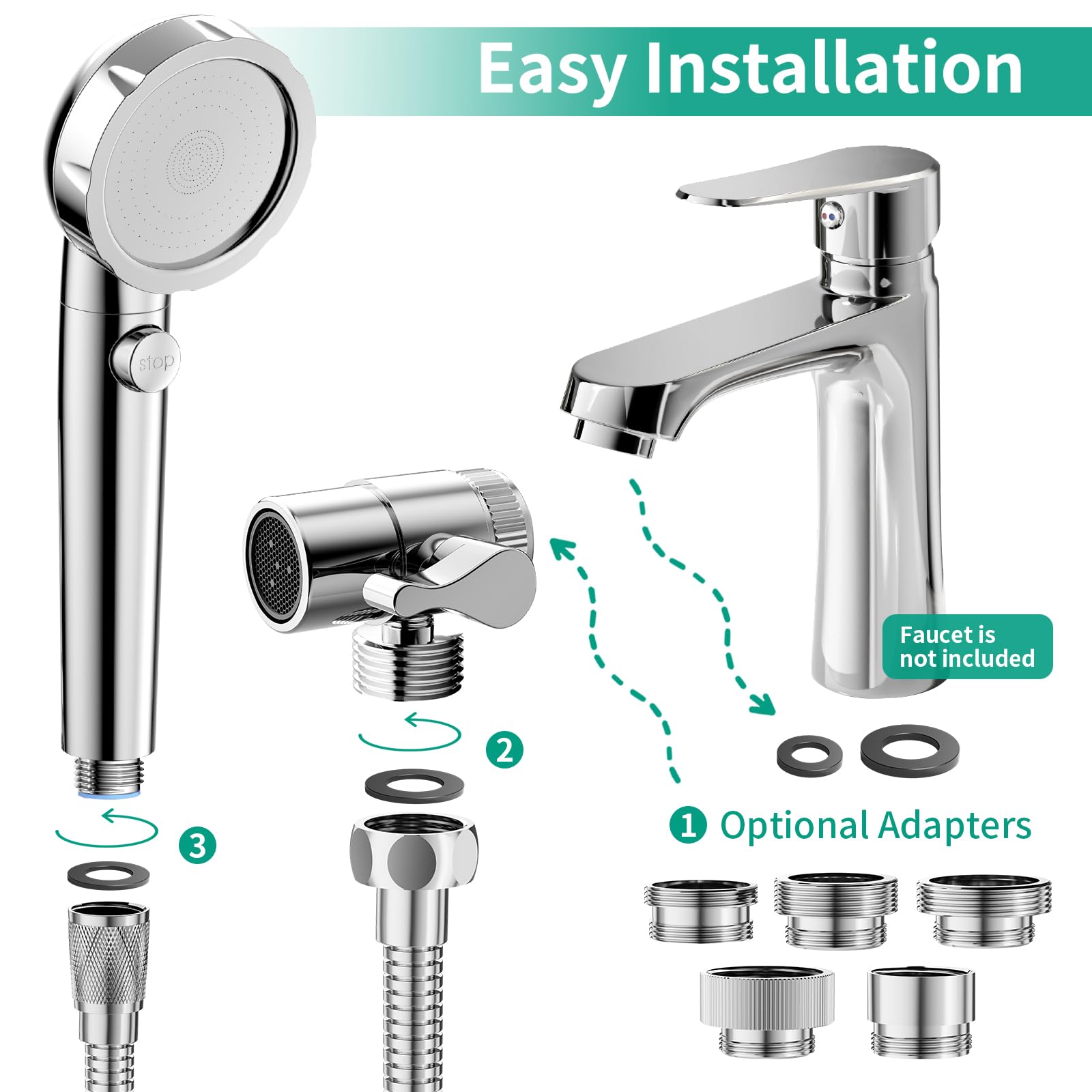 HEROBAI easy installation requires no tools for quick setup
