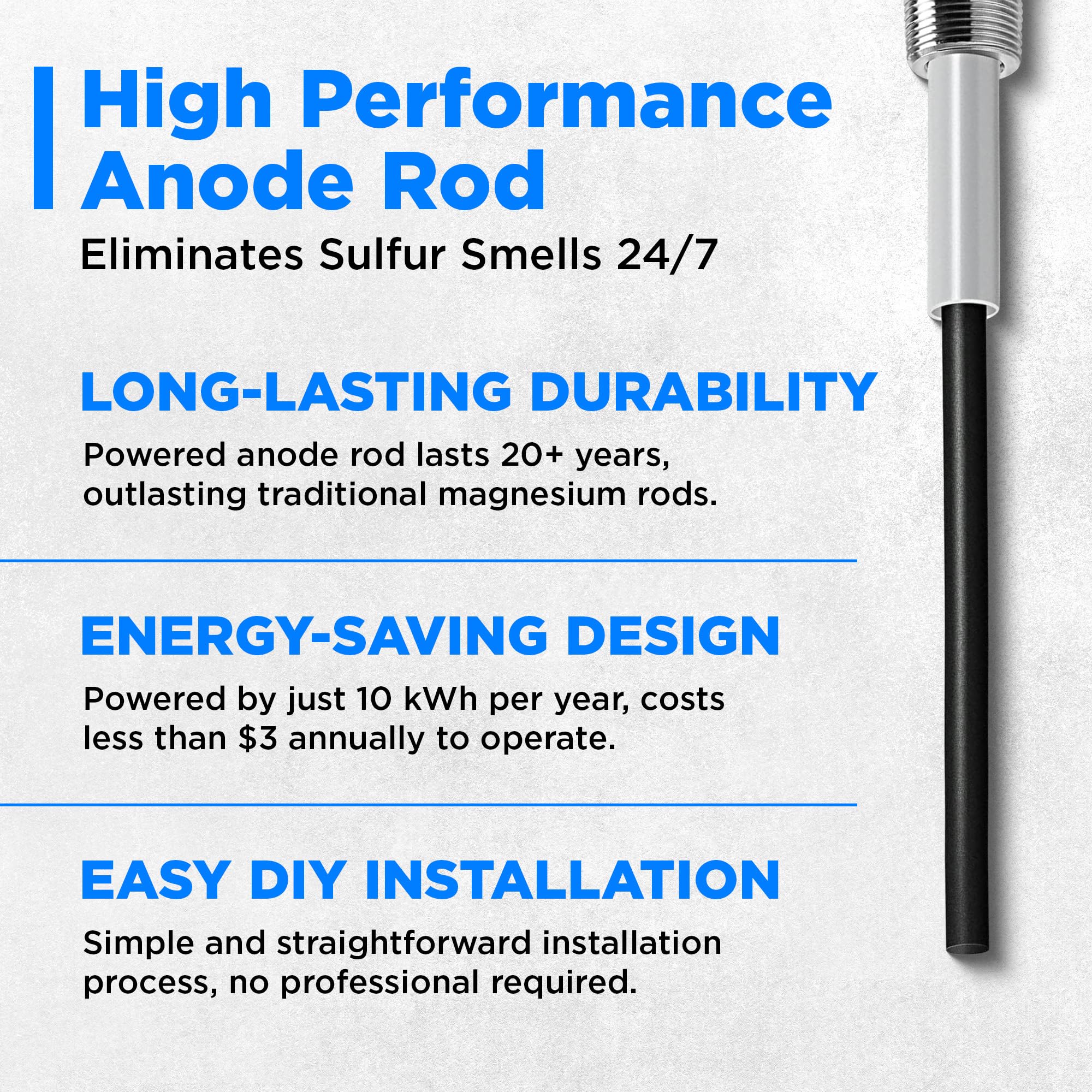 HertzEagle rod compatible with many brands and systems