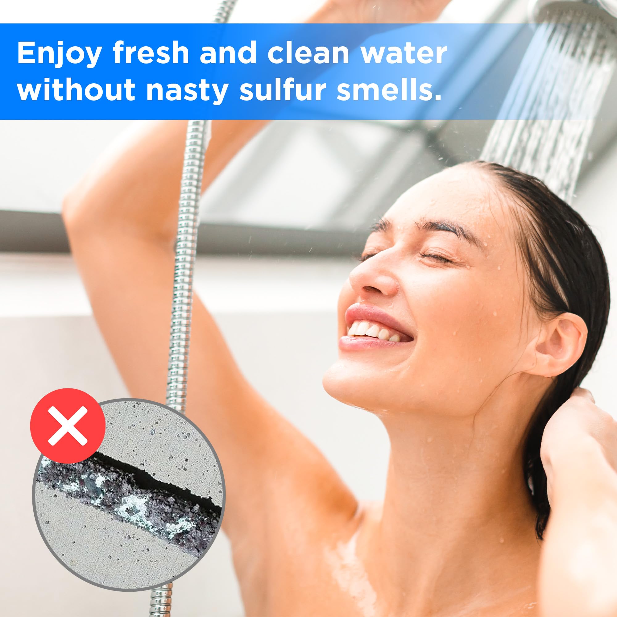 HertzEagle rod reducing sulfur odor in home water