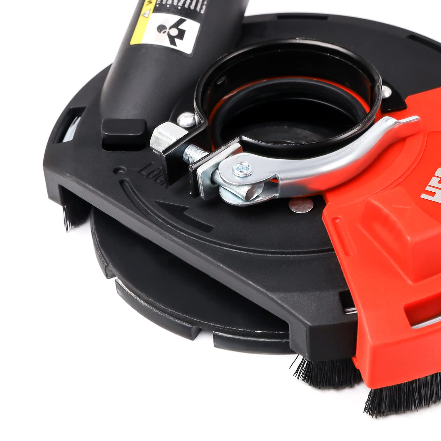 HERZO dust shroud compatible with 48-51mm front cap for versatile tool fit.