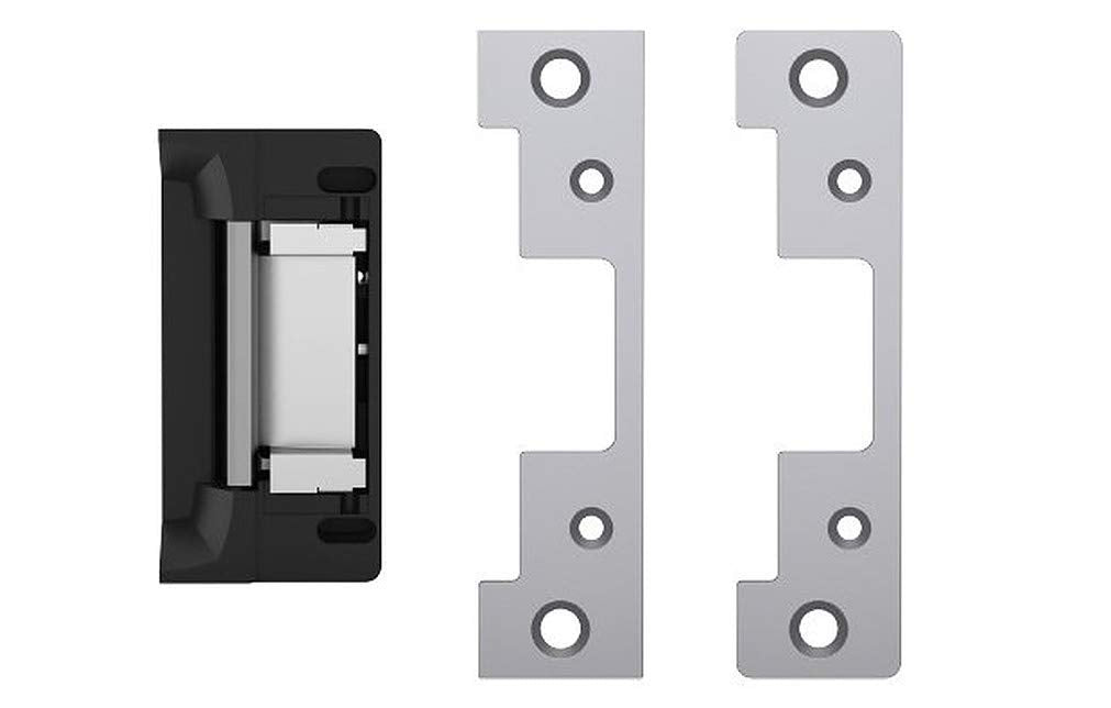 HES 5200C satin faceplate enables secure commercial entry.