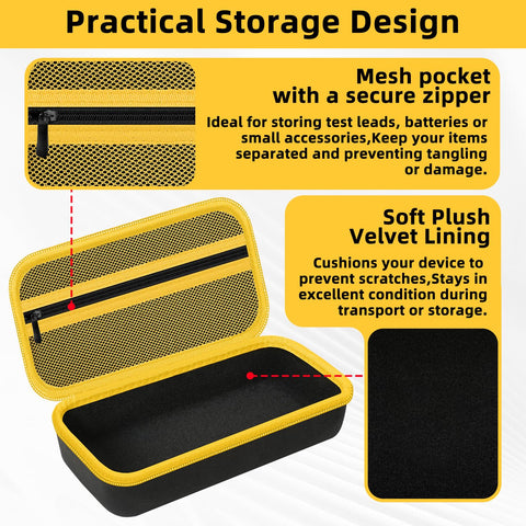 HESPLUS case double-zipper closure provides easy access to gear