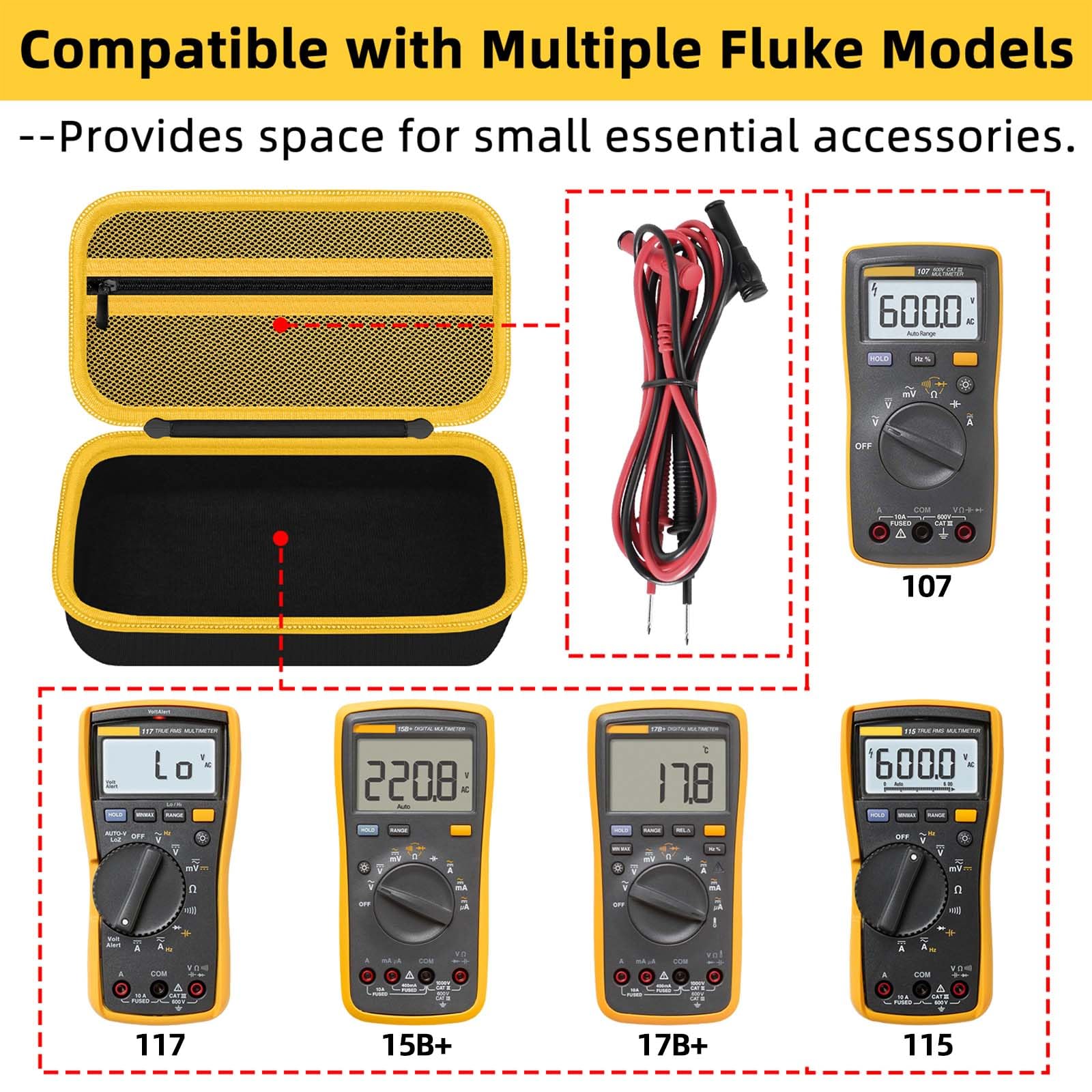 HESPLUS case durable EVA material resists dust and moisture during use