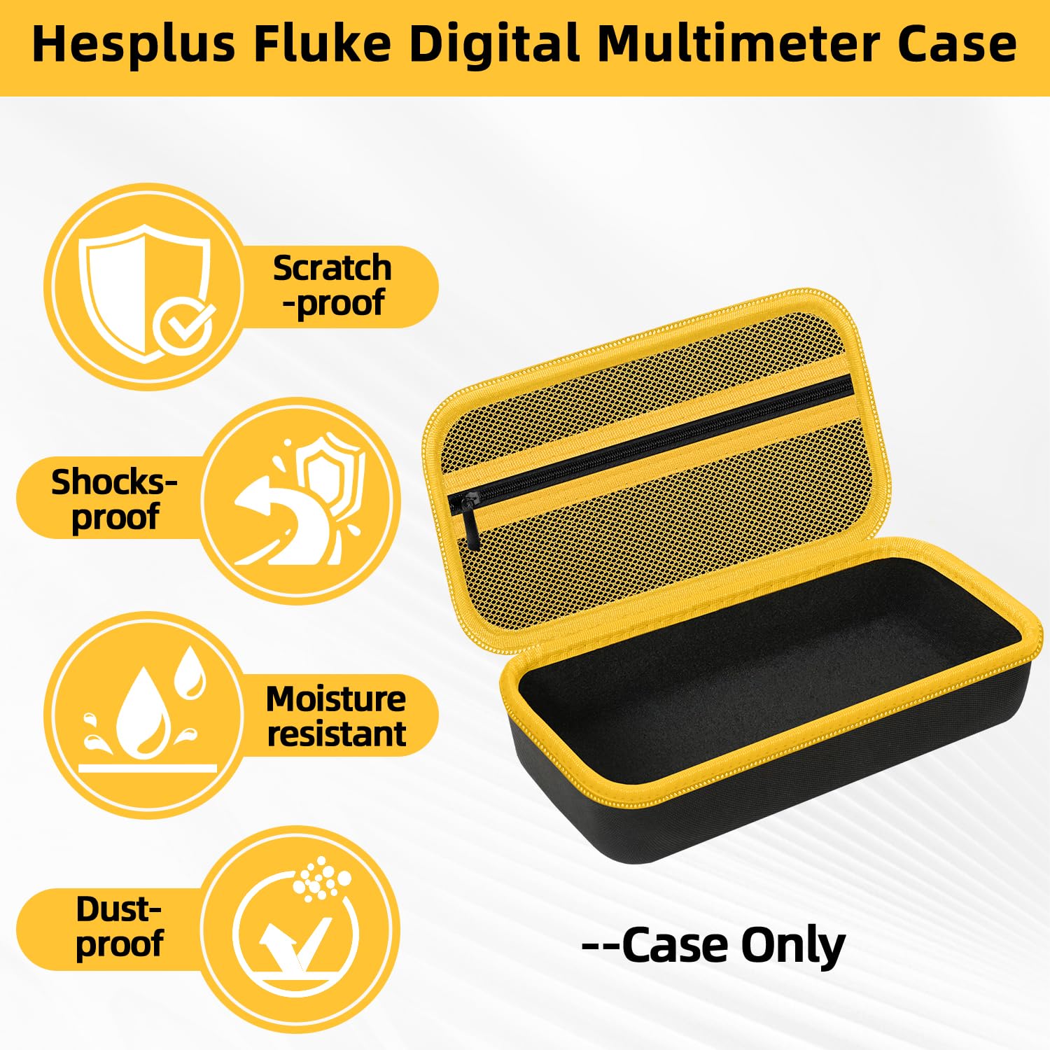HESPLUS case with wrist strap enhances portability for on-site work