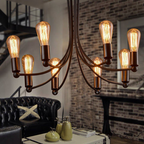 HESSION long-life Edison bulbs rated around 3000 hours to reduce replacements