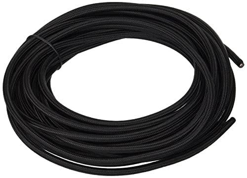 HESSION round wire with black braided sheath for decorative, safe lamp projects.