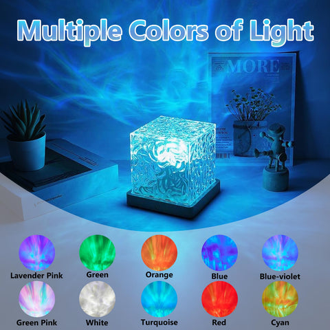 HESUSLA cube color-changing lamp with 16 colors for versatile mood lighting