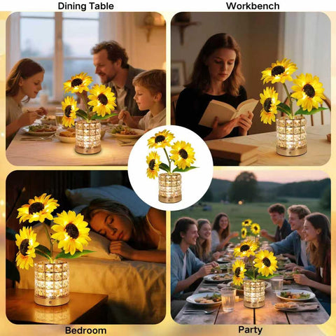 HESUSLA Sunflowers bedroom decor adds charming focal point.