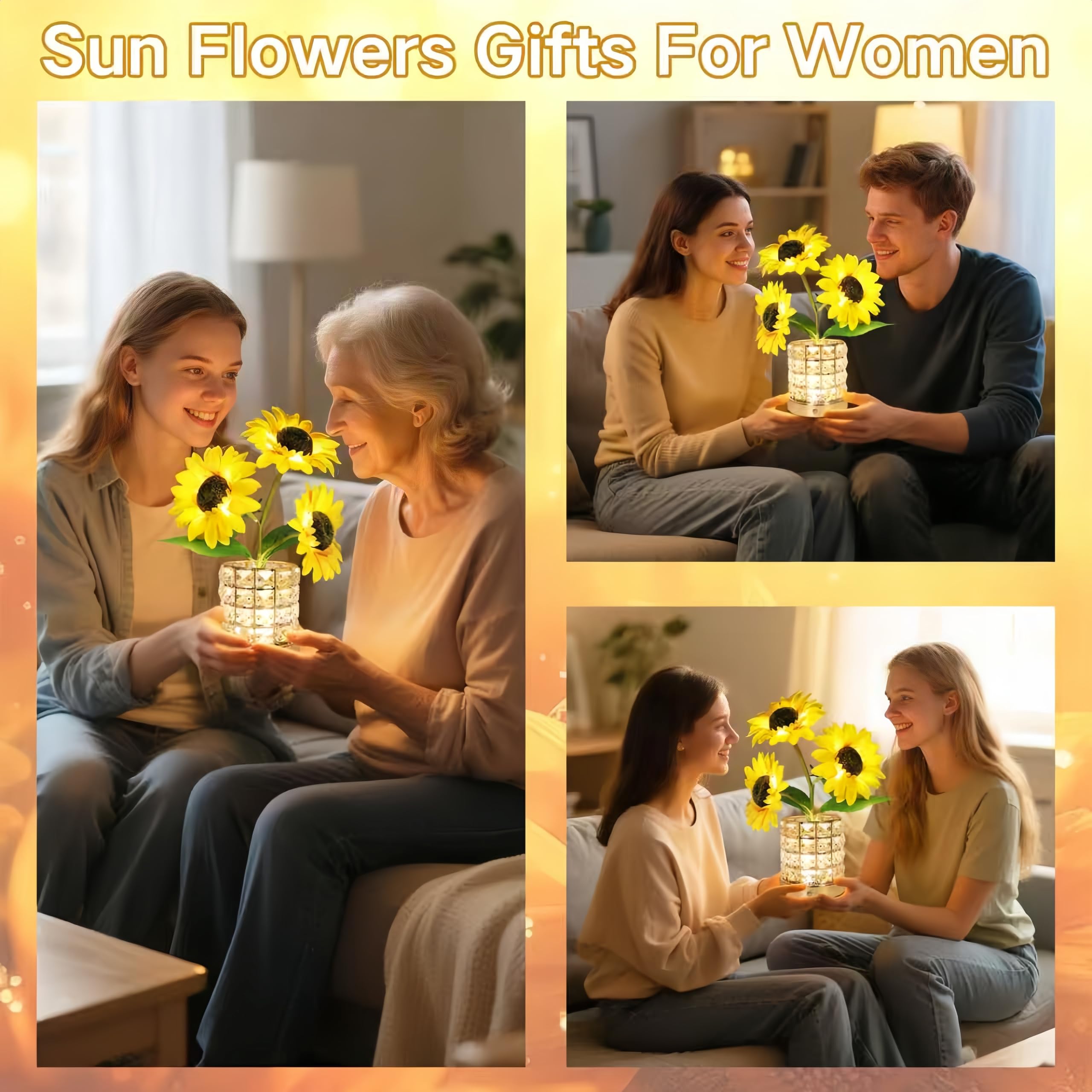 HESUSLA Sunflowers restaurant and bar ambience with gentler glow.