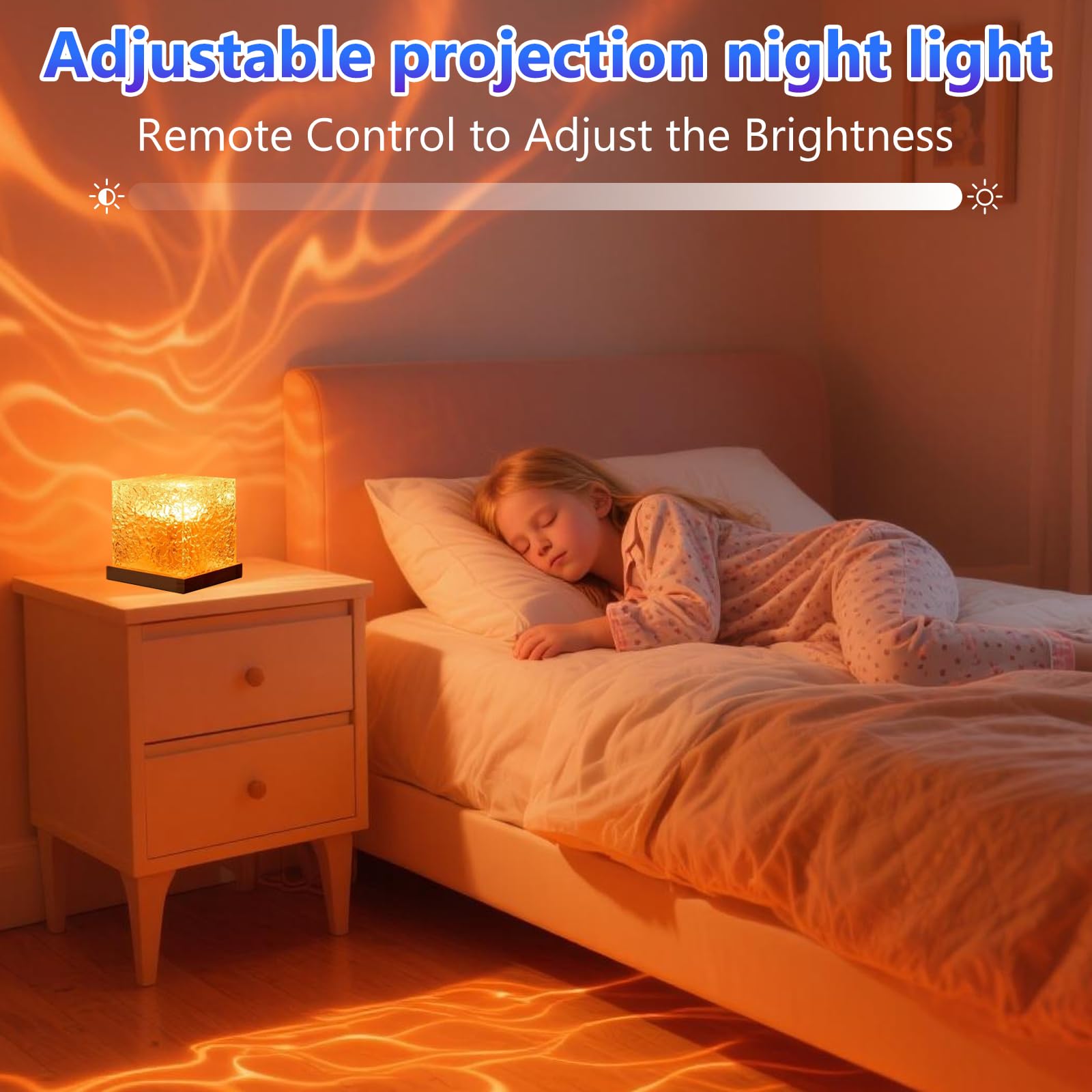 HESUSLA wooden base with acrylic shade blends warmth and modern decor