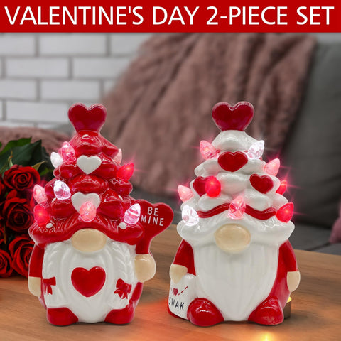 Hexagram Valentines heart glow light adding romantic ambience to room