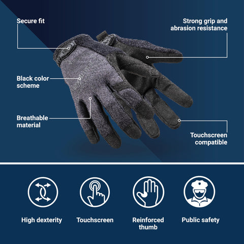 HexArmor 2132 gloves SlipFit cuff delivers secure adjustable fit.
