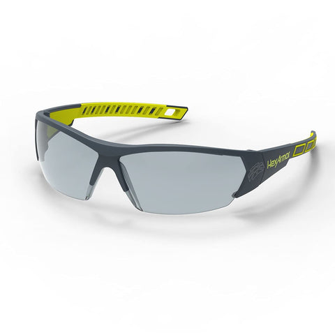 HexArmor MX250 Variomatic lenses adapting to changing light for indoor-outdoor tasks.