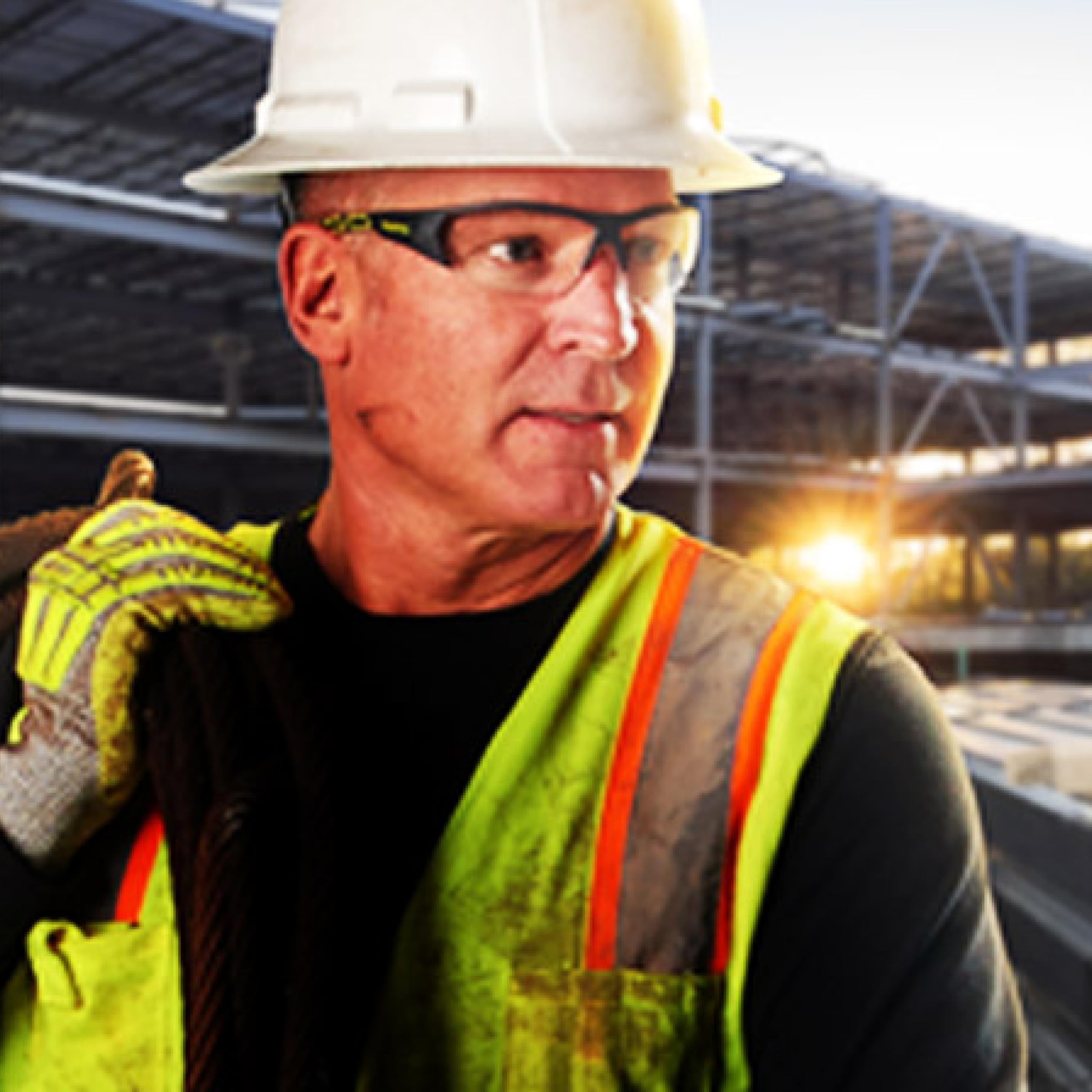 HexArmor MX250 Variomatic transition lenses adjust quickly for outdoor lighting