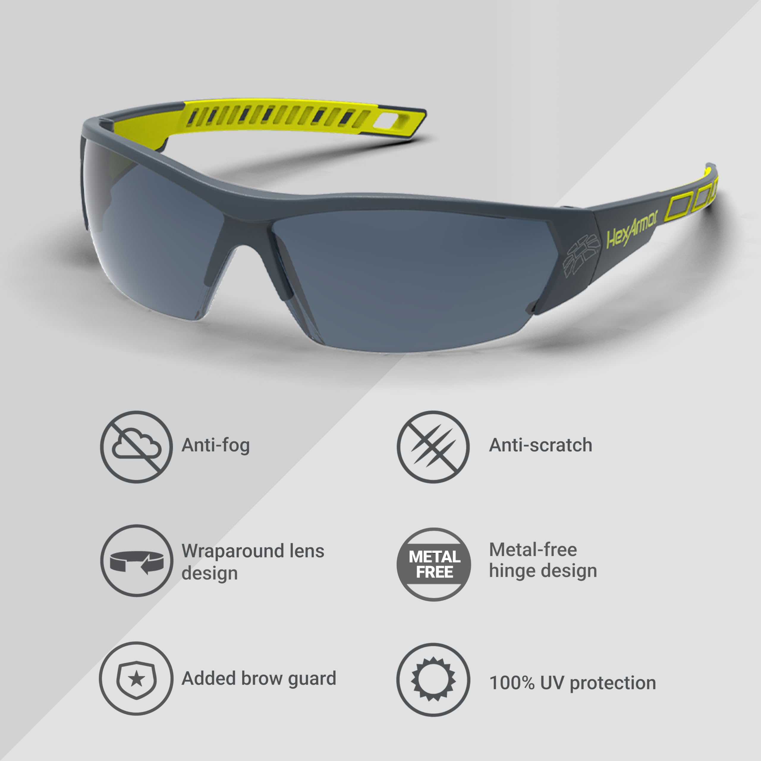 HexArmor MX250 provides 100% UV protection for long outdoor shifts