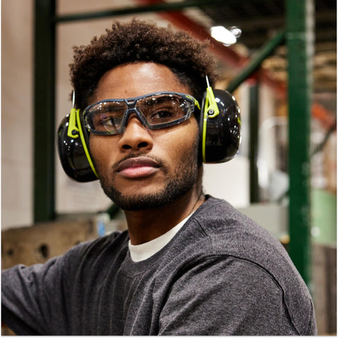 Soft nose piece on VS450G improves comfort during wear