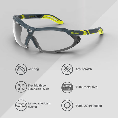 UV-protection coverage on VS450G for outdoor tasks