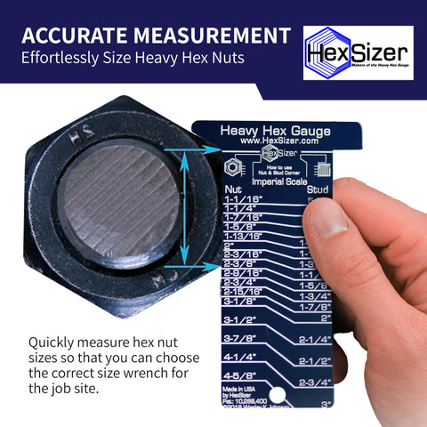 HexSizer high-heat laser-engraved design for tough environments.