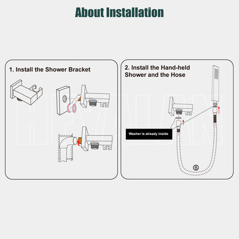 Heyalan corrosion-resistant stainless steel body for long-lasting performance.