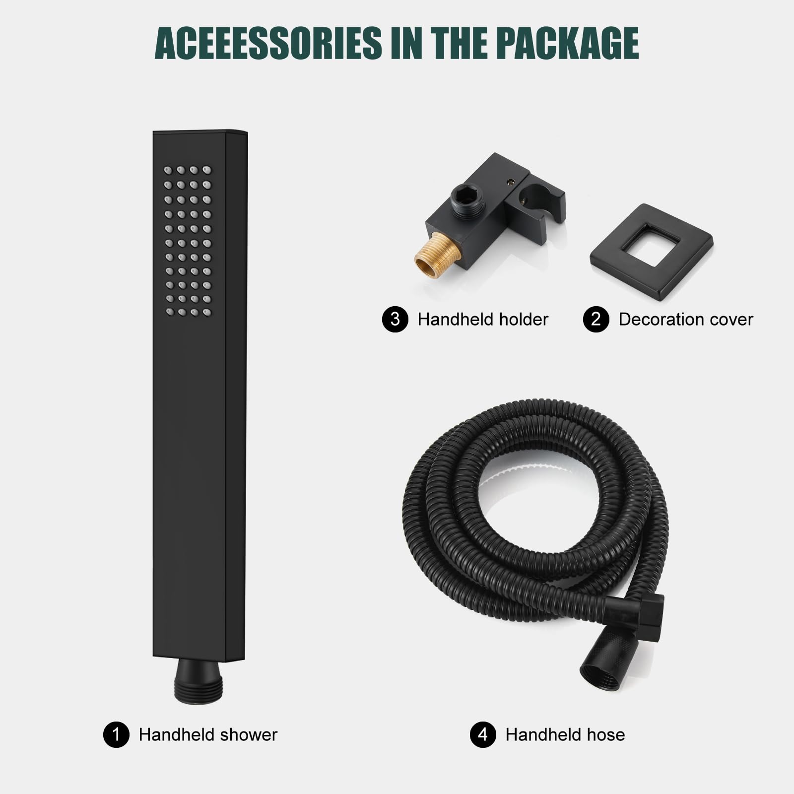 Heyalan easy-install 1-2-inch thread supports DIY or professional setup.