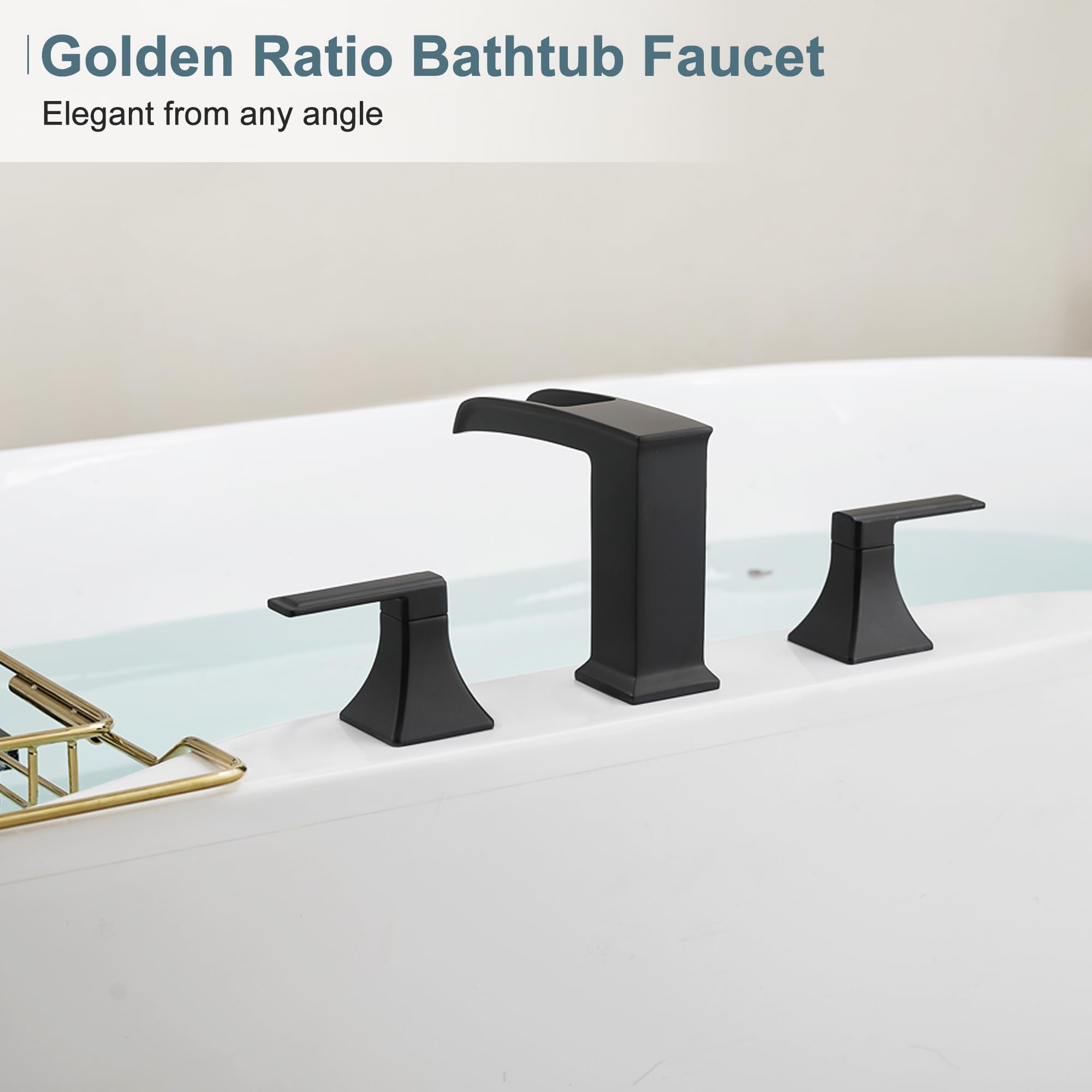 HEYMYTAP fast-fill capability supports quicker tub baths