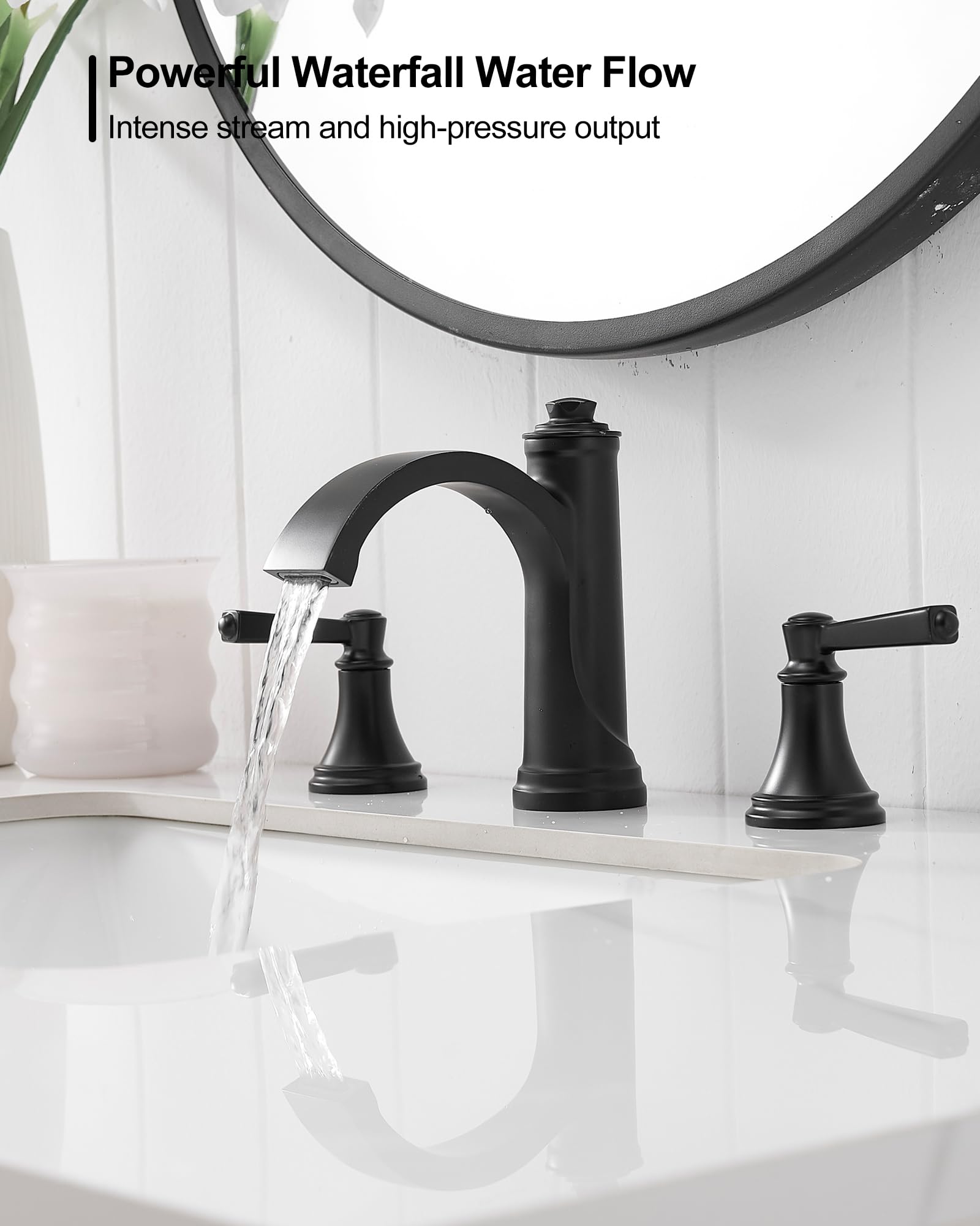 Heymytap pop-up drain included for a tight, easy seal.