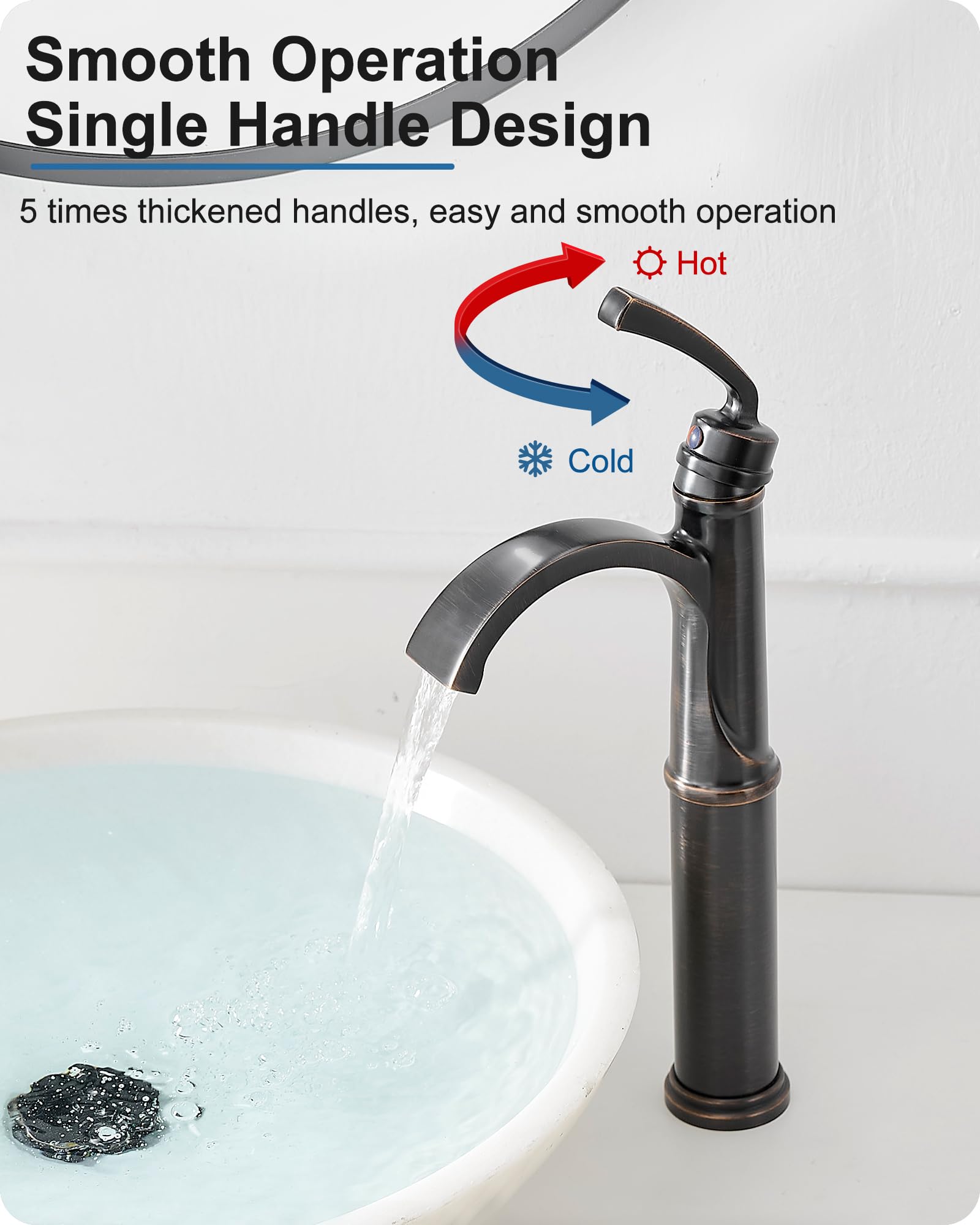 HEYMYTAP pre-install hoses speed up DIY installation