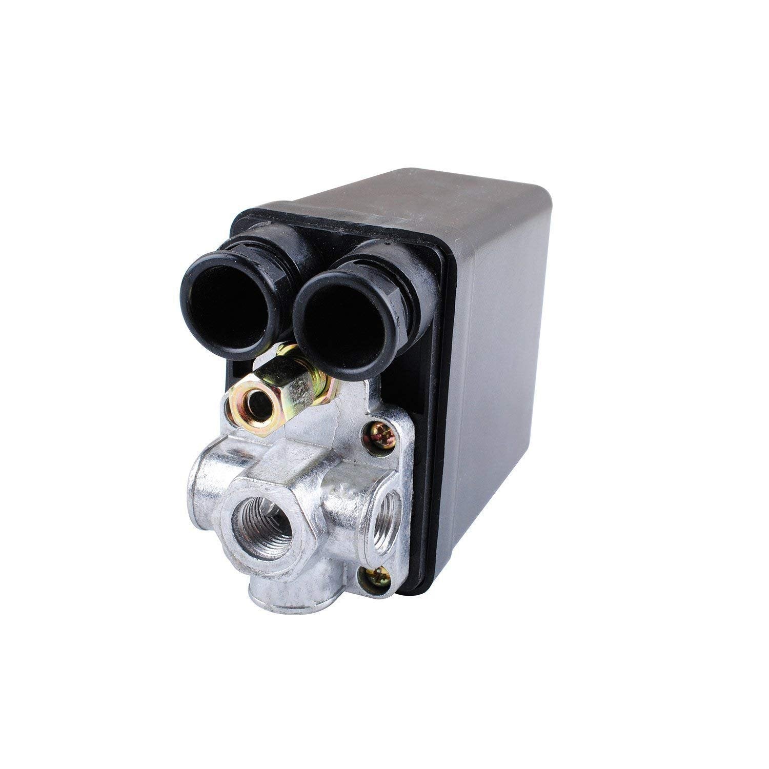 Heywood compact 82x82x52 mm housing fits tight spaces.