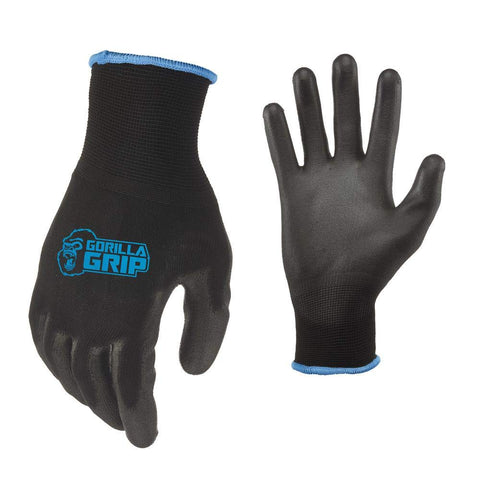 Heywood Gorilla Grip Gloves coated fingertips enabling precise handling during tasks