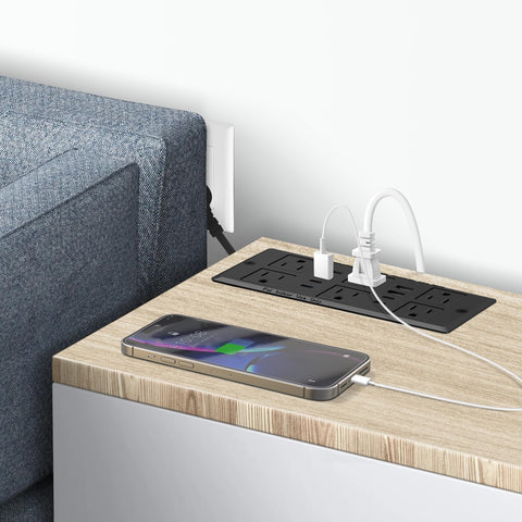 HEZI countertop drawer outlet integrates power into compact spaces.