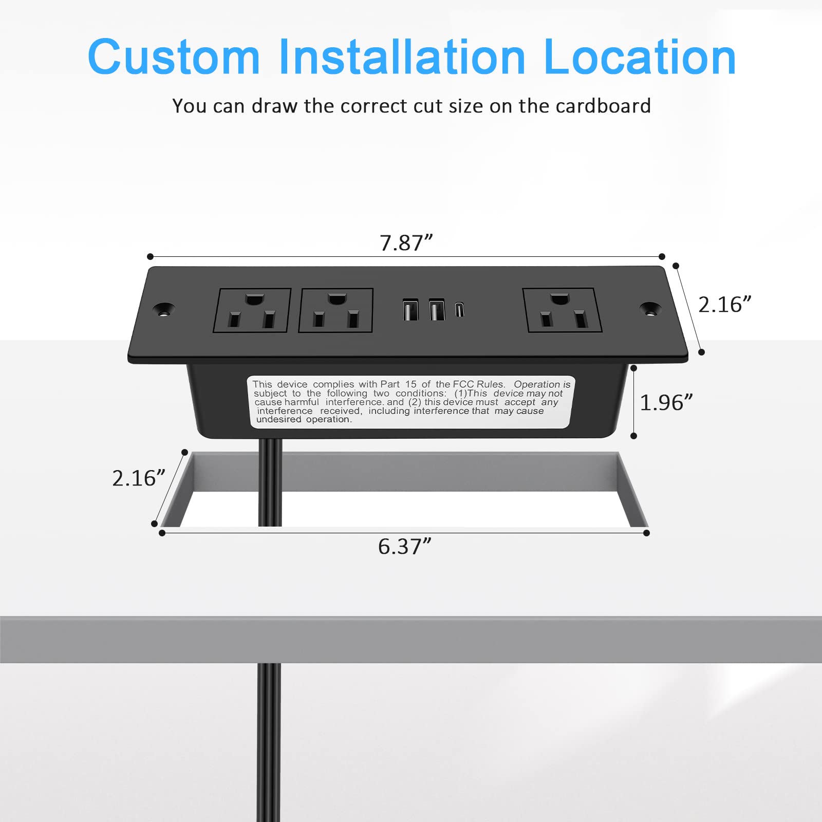 HEZI FCC-certified safety with surge protection for devices.