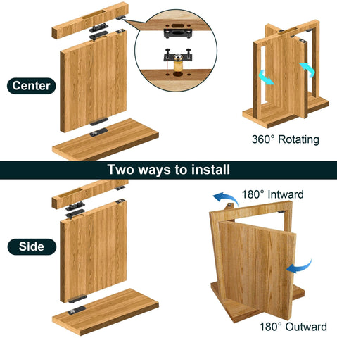 HFCENXIE door thickness range guide for reliable mounting