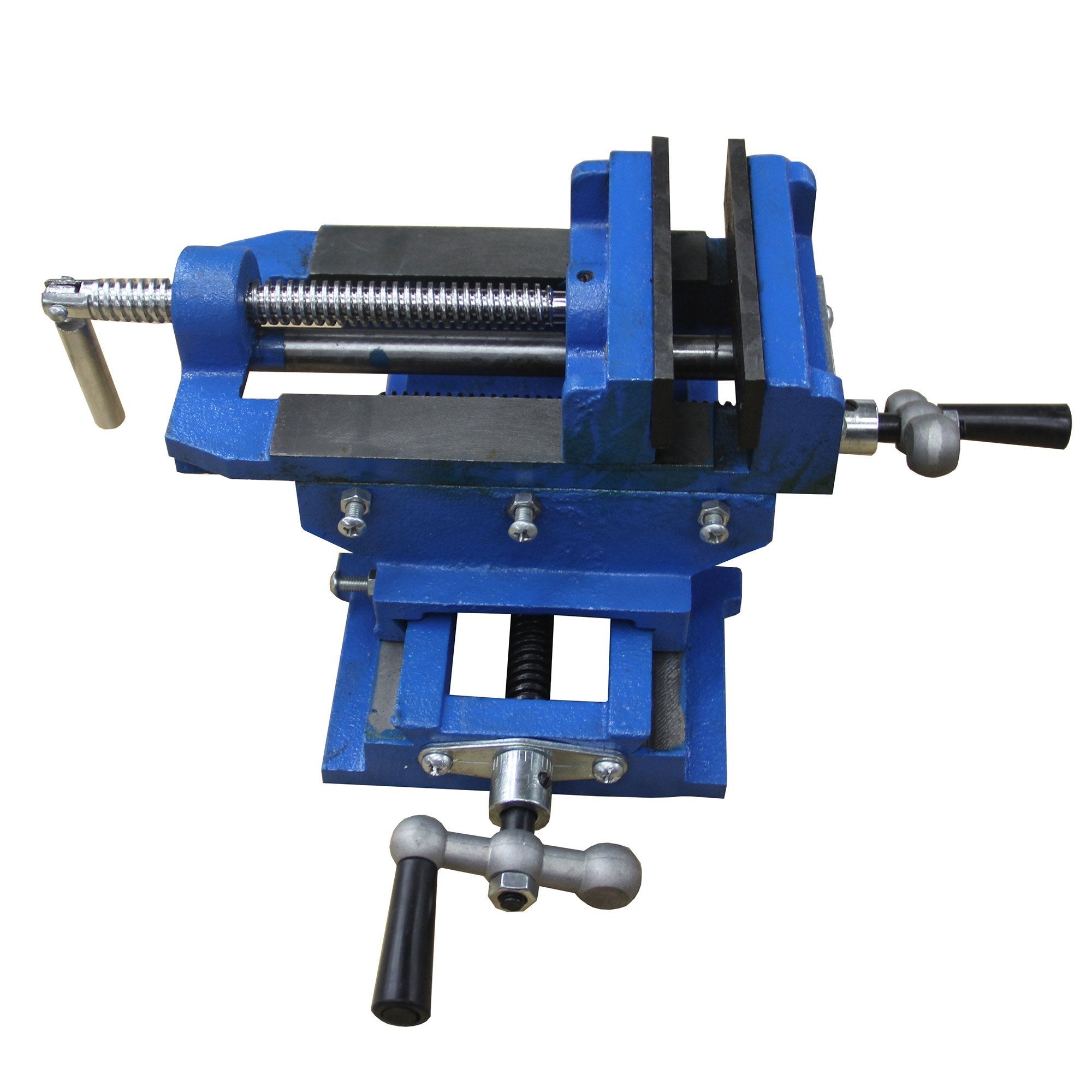 HFS 2-Way 4-Inch Drill Press Cross Slide Vise mechanism for precise alignment