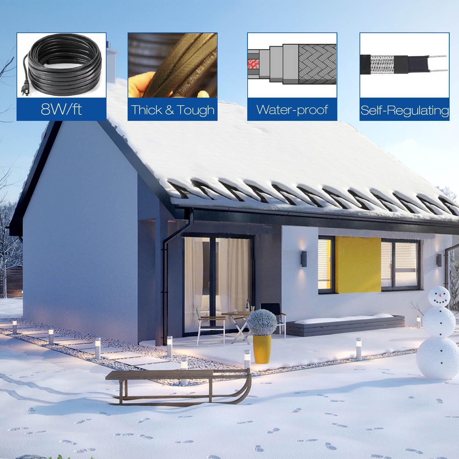 H&G Lifestyles easy installation supports various roof configurations.