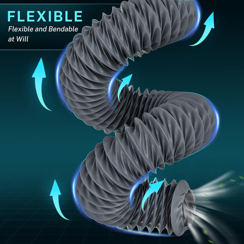 HG Power 3 inch air duct extension for versatile ventilation
