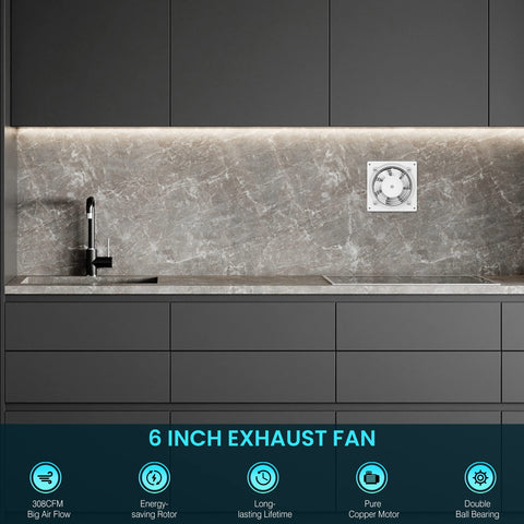 HG Power exhaust fan for large areas keeps spaces ventilated and fresh.