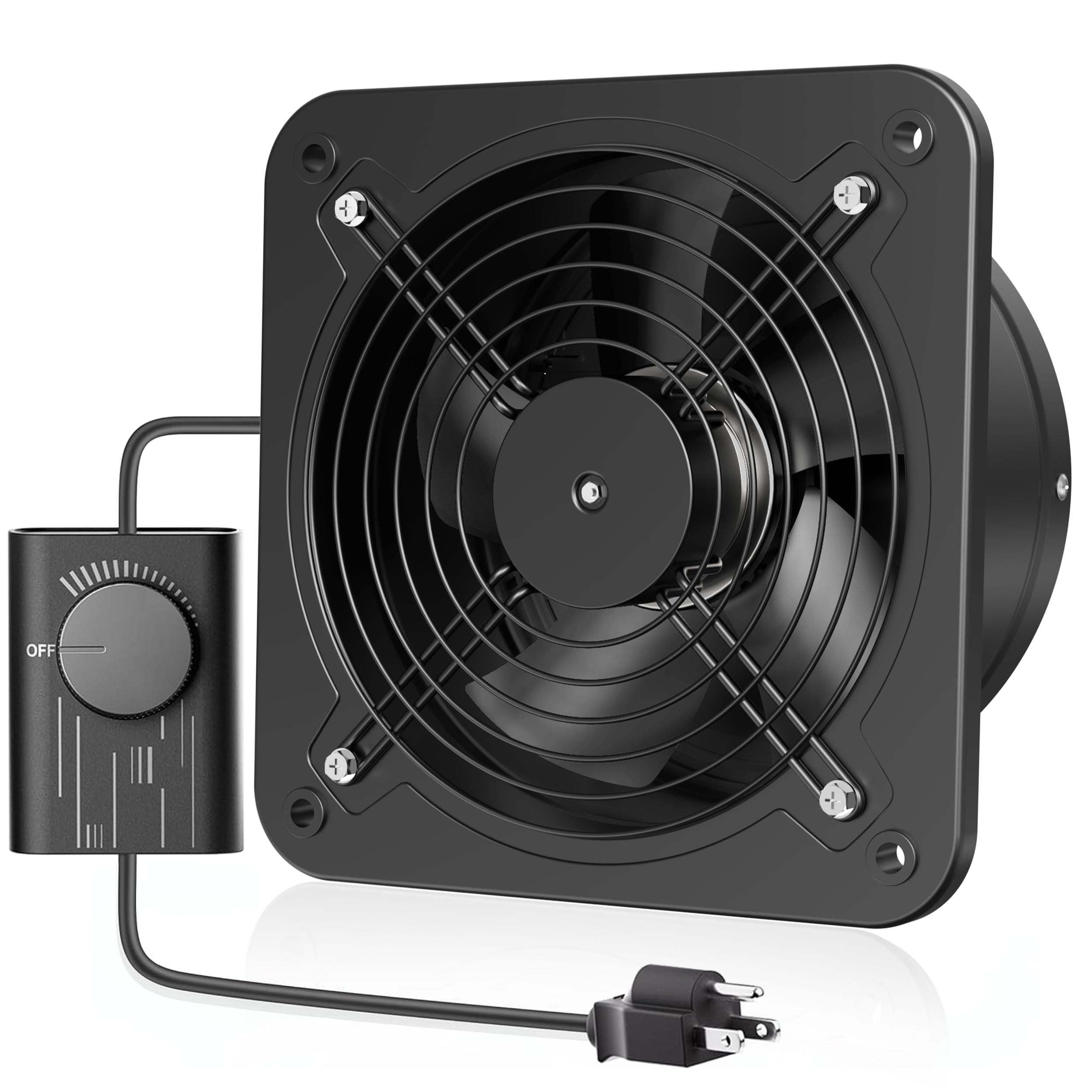 HG Power 8in exhaust fan assembly built for durable, versatile ventilation