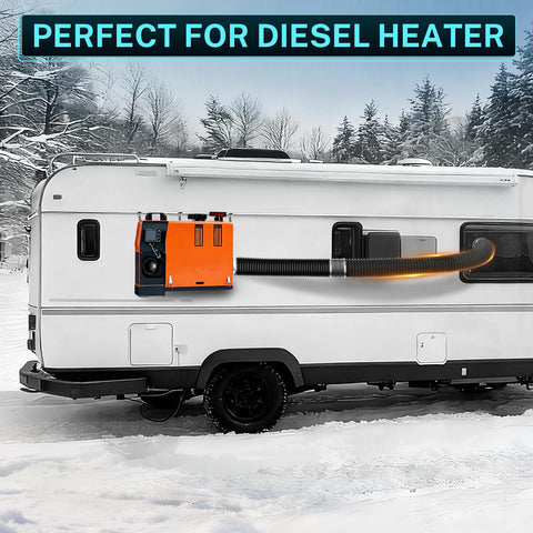 HG Power versatile duct supports venting for vehicles, campers, and ship cabins.