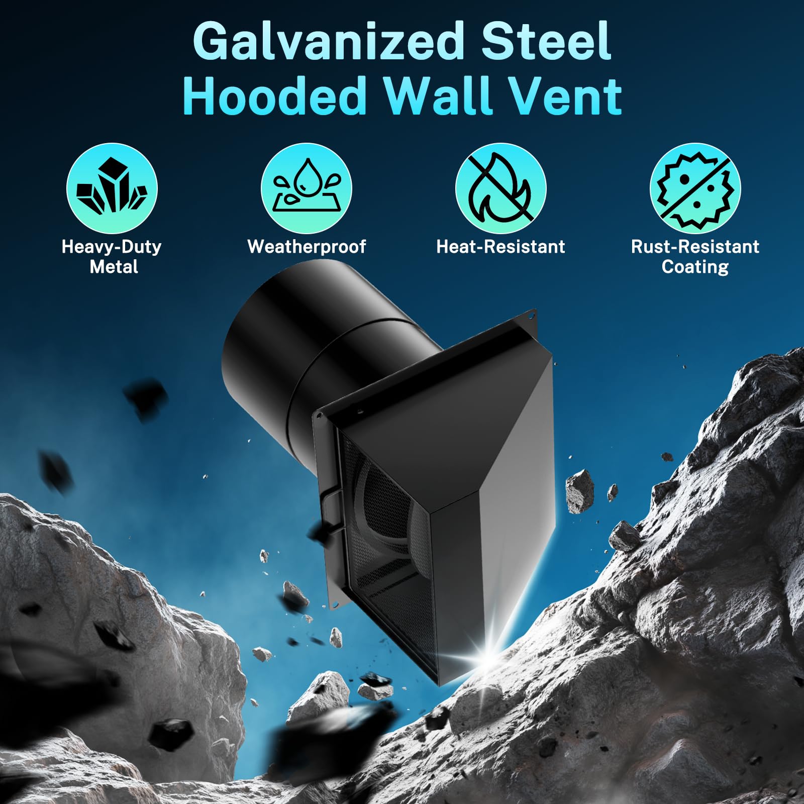 HG Power tool-free cleaning access for quick maintenance.