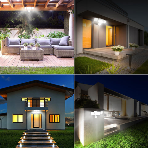 HGGH outdoor security light for porch or garage areas.