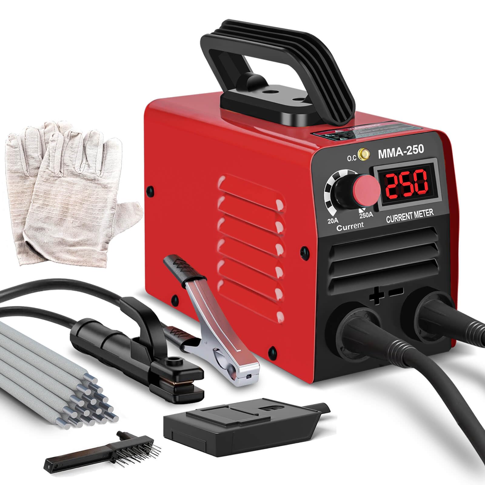 HGNVGZ Super Mini Welder front view, compact and easy to carry for DIY tasks.