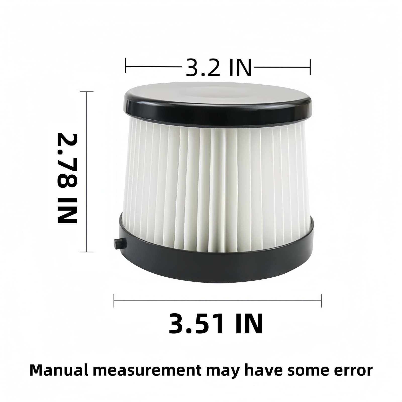 HHLZDHH filter with cleaning brush included for easy maintenance.