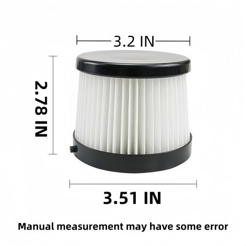HHLZDHH filter with cleaning brush included for easy maintenance.