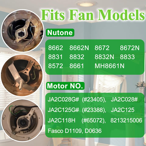 HHQ 3.3-inch diameter motor supports compact, versatile installation.