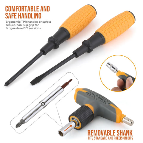 Hi-Spec carbon steel wrenches and pliers with chrome finish for durability