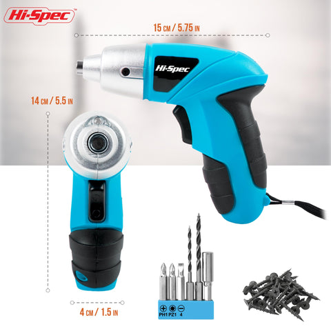 Hi-Spec screwdriver demonstrating torque and steady screwdriving performance