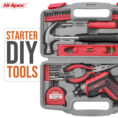 Hi-Spec diverse bit set for handling various screw types
